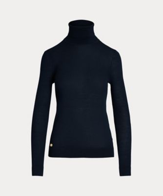 ＜LAUREN RALPH LAUREN (Women)＞シルクブレンド　タートルネック　セーター　ＷＭＬＲＳＷＥＳ６８２０８４２