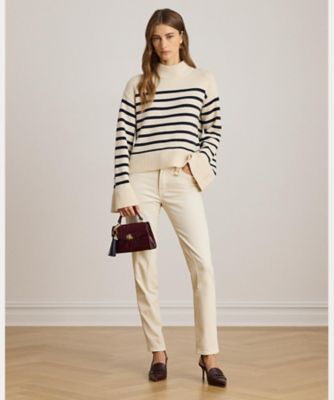 RALPH LAUREN 希少ニットセーター ウール ケーブルニット ウールカシミヤ セーター