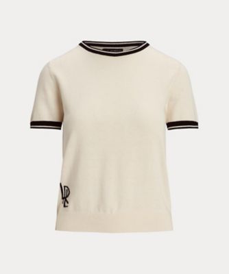 ＜LAUREN RALPH LAUREN (Women)＞ツートーン　ショートスリーブ　セーター　ＷＭＬＲＳＷＥＳＮ８２０１５４