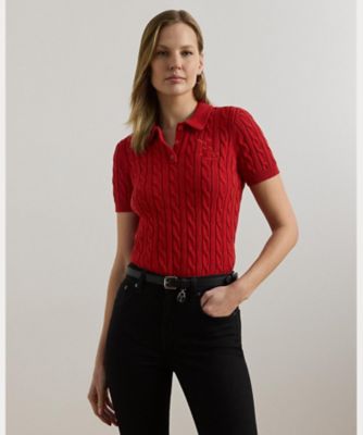 ふたこか ポロラルフローレン 半袖ニット Qoo10] Ralph Lauren [ポロラルフローレン] 半袖 ニットTシ