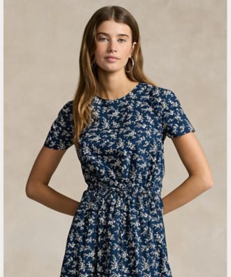 フローラル ティアード コットン ポプリン ドレス | POLO RALPH LAUREN  