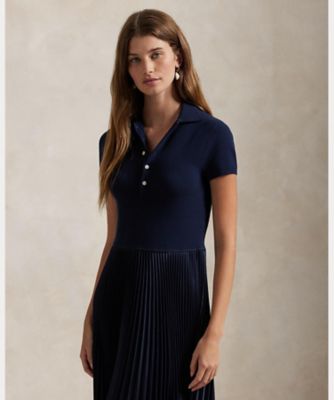 Polo セーターボディス ドレス