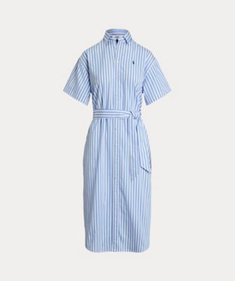 ＜POLO RALPH LAUREN WOMENS (Women)＞ベルテッド　ストライプド　コットン　シャツドレス　ＷＭＰＯＤＲＳＮＦＡ２０７９９