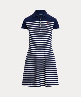 ＜POLO RALPH LAUREN WOMENS (Women)＞ストライプド　ポロ　シャツドレス　ＷＭＰＯＤＲＳＮＦＡ２０８０６
