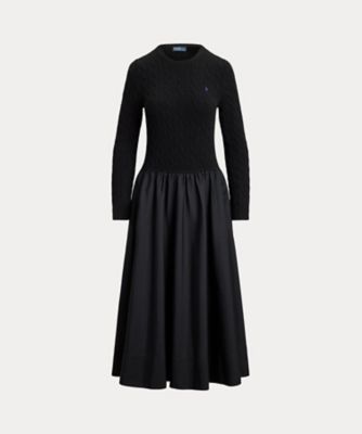 ＜POLO RALPH LAUREN WOMENS (Women)＞ハイブリッド　ケーブル　セーター　ドレス　ＷＭＰＯＤＲＳＮＦＡ２０９９７