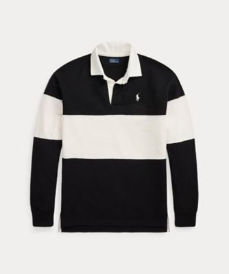 POLO RALPH LAUREN WOMENS (Women)/ポロ ラルフ ローレン カラーブロック コットン ジャージー ラグビー シャツ WMPOKNIN1J20040