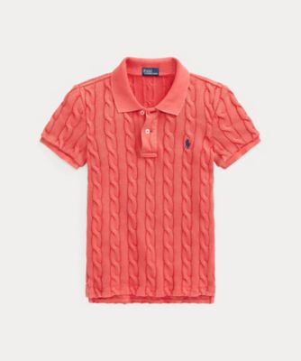 ケーブルニット ポロシャツ | POLO RALPH LAUREN WOMENS (Women 