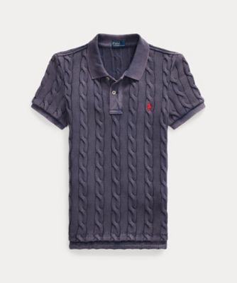 ケーブルニット ポロシャツ | POLO RALPH LAUREN WOMENS (Women)/ポロ ラルフ ローレン |  三越伊勢丹オンラインストア・通販【公式】