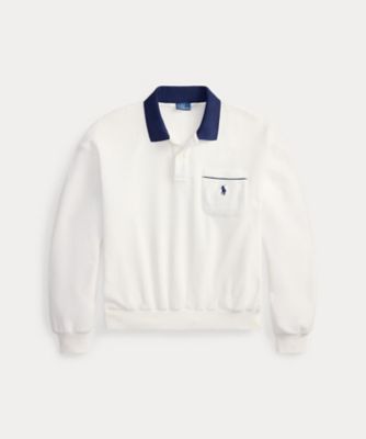 ＜POLO RALPH LAUREN WOMENS (Women)＞テリー　ロングスリーブ　ポロシャツ　ＷＭＰＯＫＮＩＮＢ９２０３１３