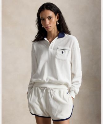 【未使用】POLO RALPH LAUREN 長袖ポロシャツ ホワイト Mサイズ Polo Ralph Lauren ロングスリーブ ポロシャツ 通販 - FARFETCH