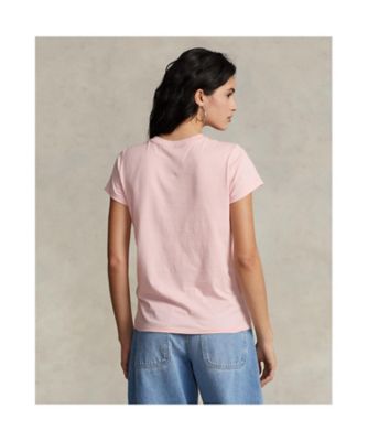 コットン　ジャージー　クルーネック　Ｔシャツ