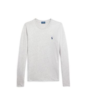 POLO RALPH LAUREN WOMENS (Women)/ポロ ラルフ ローレン ロングスリーブ ジャージー クルーネック Tシャツ