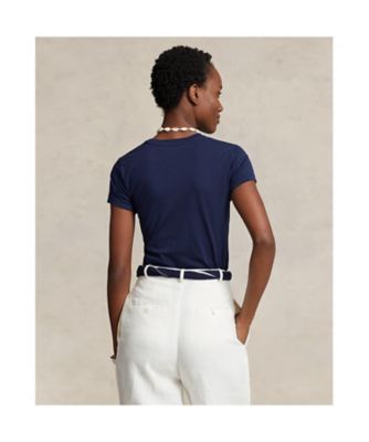 コットン ジャージー クルーネック Tシャツ | POLO RALPH