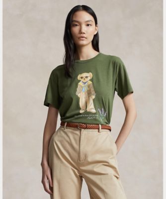 Ｐｏｌｏ ベア コットン ジャージー Ｔシャツ | ファッション・服