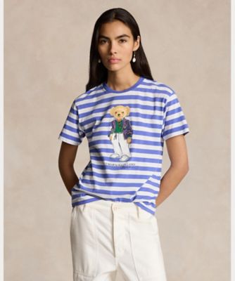 POLO RALPH LAUREN - ポロベア Tシャツ L(12-14) ストライプ柄