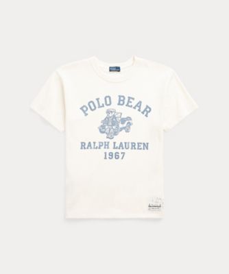 Ｐｏｌｏ ベア グラフィック コットン ジャージー Ｔシャツ 