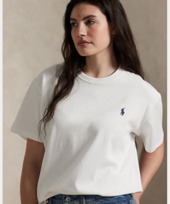 コットン　ジャージー　クルーネック　Ｔシャツ　ＷＭＰＯＫＮＩＮＣＵ２１０５６