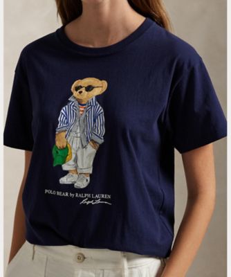 Ｐｏｌｏ　ベア　コットン　ジャージー　Ｔシャツ　ＷＭＰＯＫＮＩＮＣＵ２１０７１