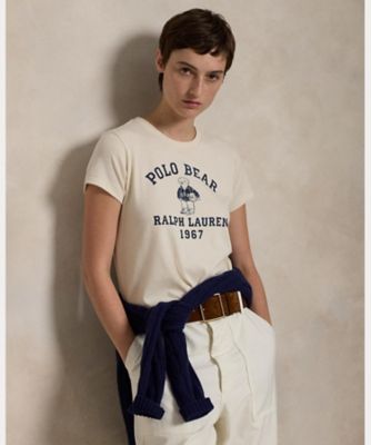 Ｐｏｌｏ　　ベア　コットン　ジャージー　Ｔシャツ　ＷＭＰＯＫＮＩＮＣＵ２１０７３