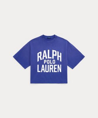 ＜POLO RALPH LAUREN WOMENS (Women)＞ロゴ　コットン　ジャージー　Ｔシャツ　ＷＭＰＯＫＮＩＮＣＵ２１１２３