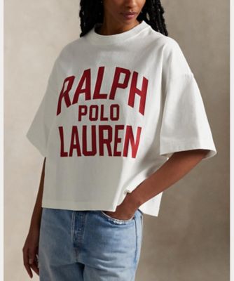 ◆【POLO】ロゴジャージーTシャツ◆ セール】ロゴ コットン ジャージー Tシャツ（Tシャツ/カットソー