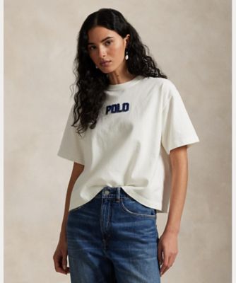 ロゴ　コットン　ジャージー　クルーネック　Ｔシャツ　ＷＭＰＯＫＮＩＮＣＵ２１１２７