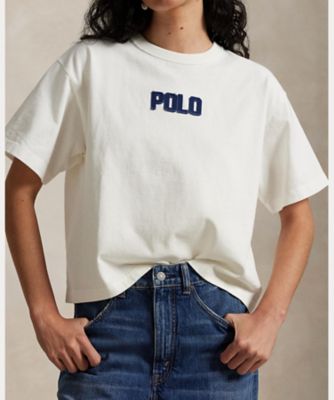 ロゴ　コットン　ジャージー　クルーネック　Ｔシャツ　ＷＭＰＯＫＮＩＮＣＵ２１１２７