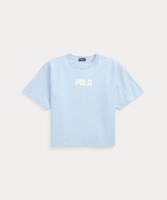 ＜POLO RALPH LAUREN WOMENS (Women)＞ロゴ　コットン　ジャージー　クルーネック　Ｔシャツ　ＷＭＰＯＫＮＩＮＣＵ２１１２８