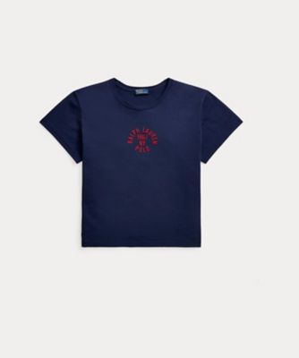 ＜POLO RALPH LAUREN WOMENS (Women)＞シュランケン　フィット　コットン　ジャージー　ロゴ　Ｔシャツ　ＷＭＰＯＫＮＩＮＣＵ２１１３０