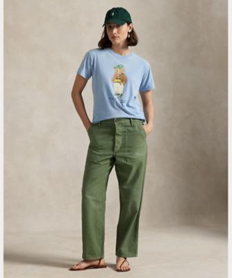Polo ベア コットン ジャージー Tシャツ