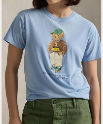 Polo ベア コットン ジャージー Tシャツ