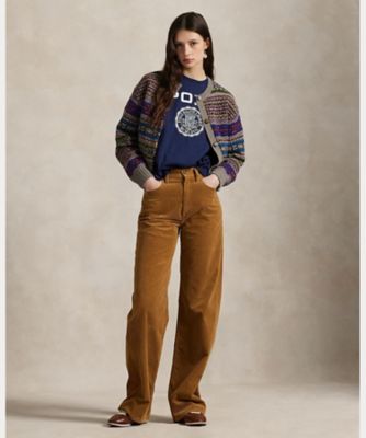 ロゴ クレスト コットン ジャージー クルーネック Tシャツ