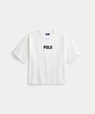 POLO RALPH LAUREN WOMENS (Women)/ポロ ラルフ ローレン ロゴ　コットン　ジャージー　クルーネック　Ｔシャツ　　ＷＭＰＯＫＮＩＮＣＵ２１１７４