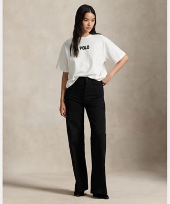 ロゴ　コットン　ジャージー　クルーネック　Ｔシャツ　　ＷＭＰＯＫＮＩＮＣＵ２１１７４