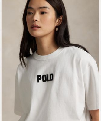 ロゴ　コットン　ジャージー　クルーネック　Ｔシャツ　　ＷＭＰＯＫＮＩＮＣＵ２１１７４