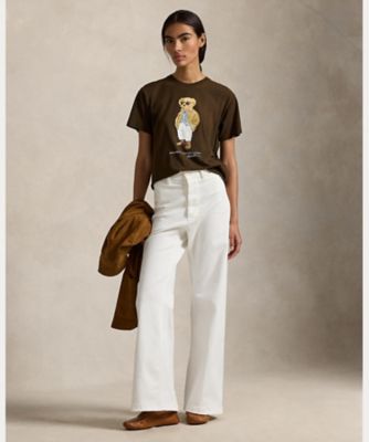 Polo ベア コットン ジャージー Tシャツ