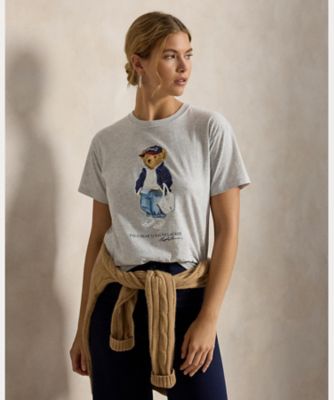 Polo ベア コットン ジャージー Tシャツ