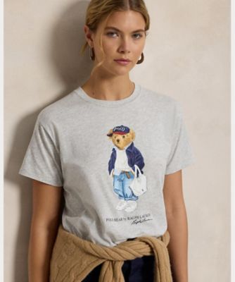 Polo ベア コットン ジャージー Tシャツ