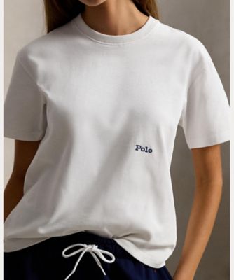 Big Pony コットン クルーネック Tシャツ
