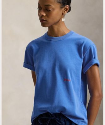 Big Pony コットン クルーネック Tシャツ