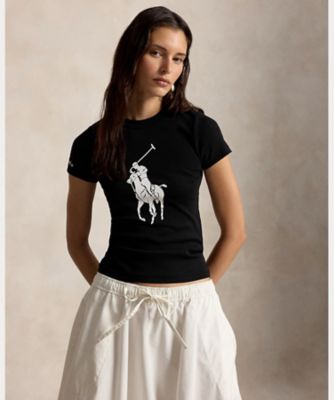 トップス Rare POLO RALPH LAUREN Big Pony Y2K polo ralph Lauren big pony shirts navy - メルカリ