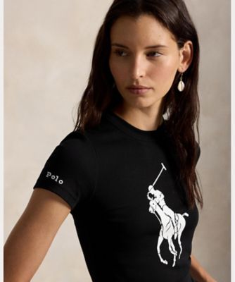 Big Pony ストレッチコットン Tシャツ