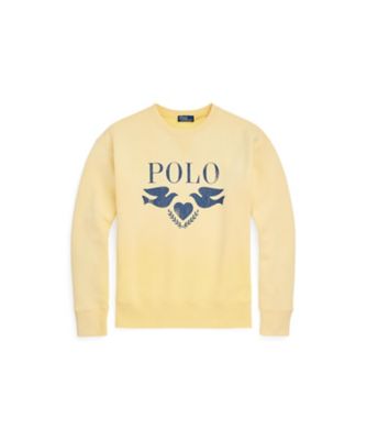 ロゴ グラフィック フリース クルーネック スウェットシャツ | POLO 