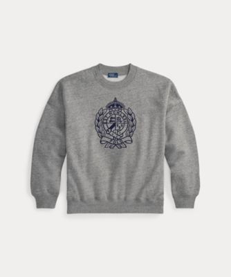 ＜POLO RALPH LAUREN WOMENS (Women)＞エンブロイダリークレスト　フリース　クルーネック　ＷＭＰＯＫＮＩＮＦＢ２０８３１