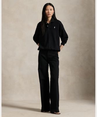 ライトウェイト フリース ロングスリーブ ポロ