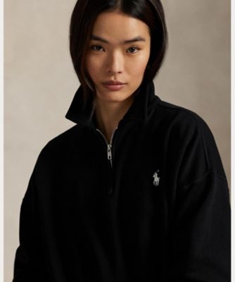 ライトウェイト フリース クォータージップ