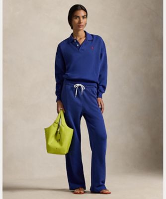 ポロカラー フリース プルオーバー WMPOKNINFB20961