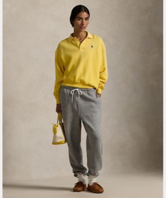 ポロカラー フリース プルオーバー WMPOKNINFB20963