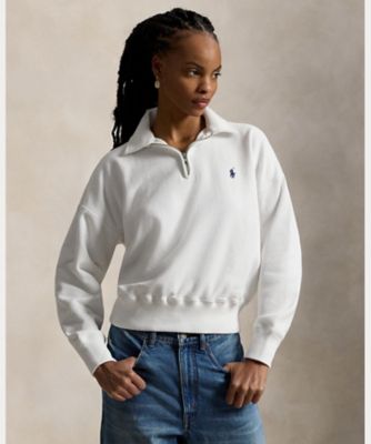 ライトウェイト フリース クォータージップ