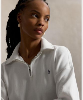 ライトウェイト フリース クォータージップ